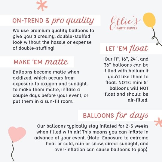 Blush Balloon Garland Kit