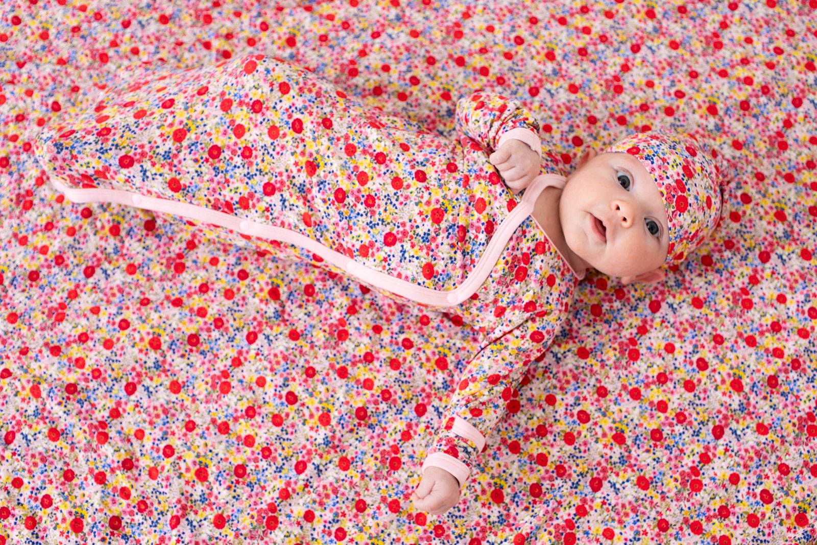 Blush Bloom Gown & Hat