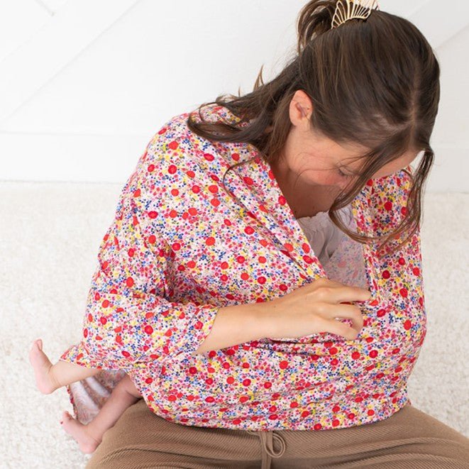 Blush Bloom Nursing Cover
