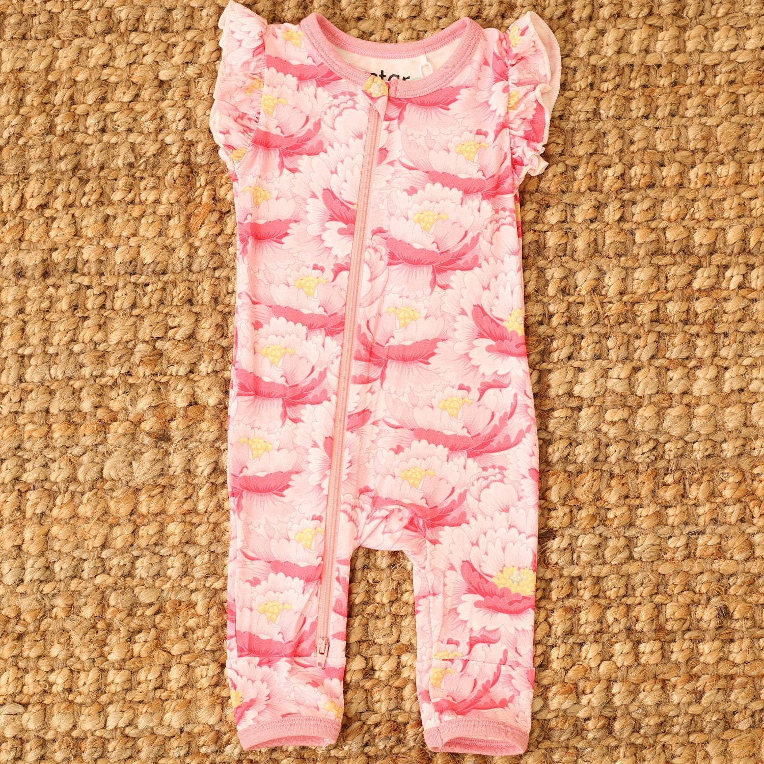 Blush Dreams Floral Romper