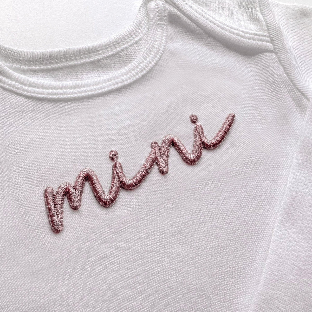 3d Puff Embroidered Mama & Mini Matching Set