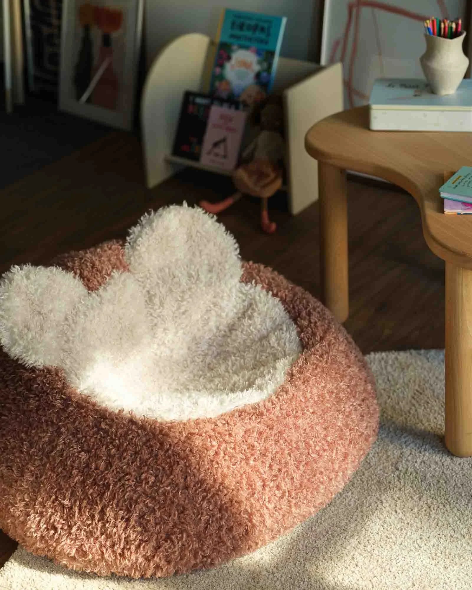 Blush Yeti Beanbag