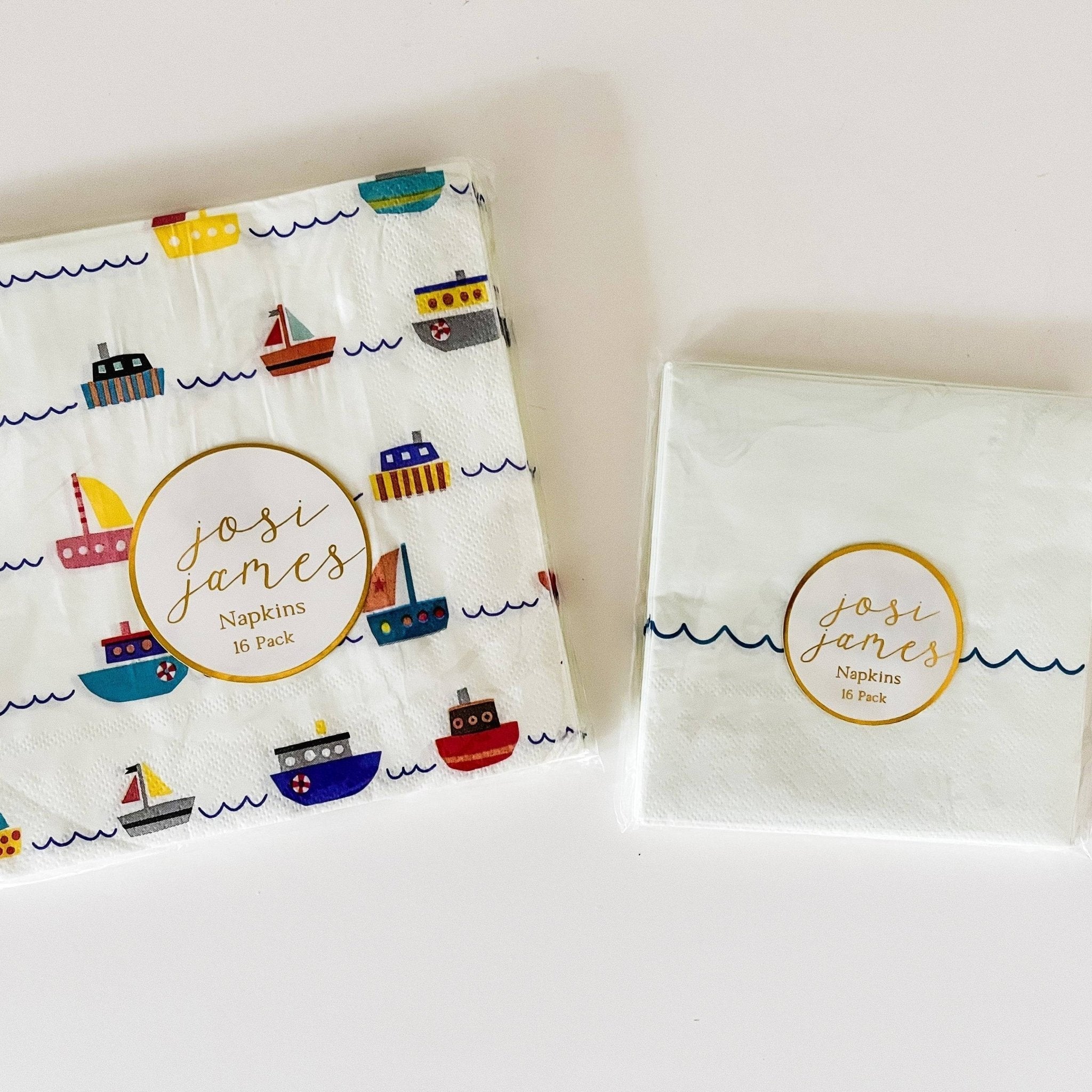 Boat Napkins Large  (16 Per Set)