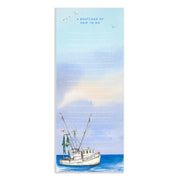 A Boatload Of Ship To Do Notepad
