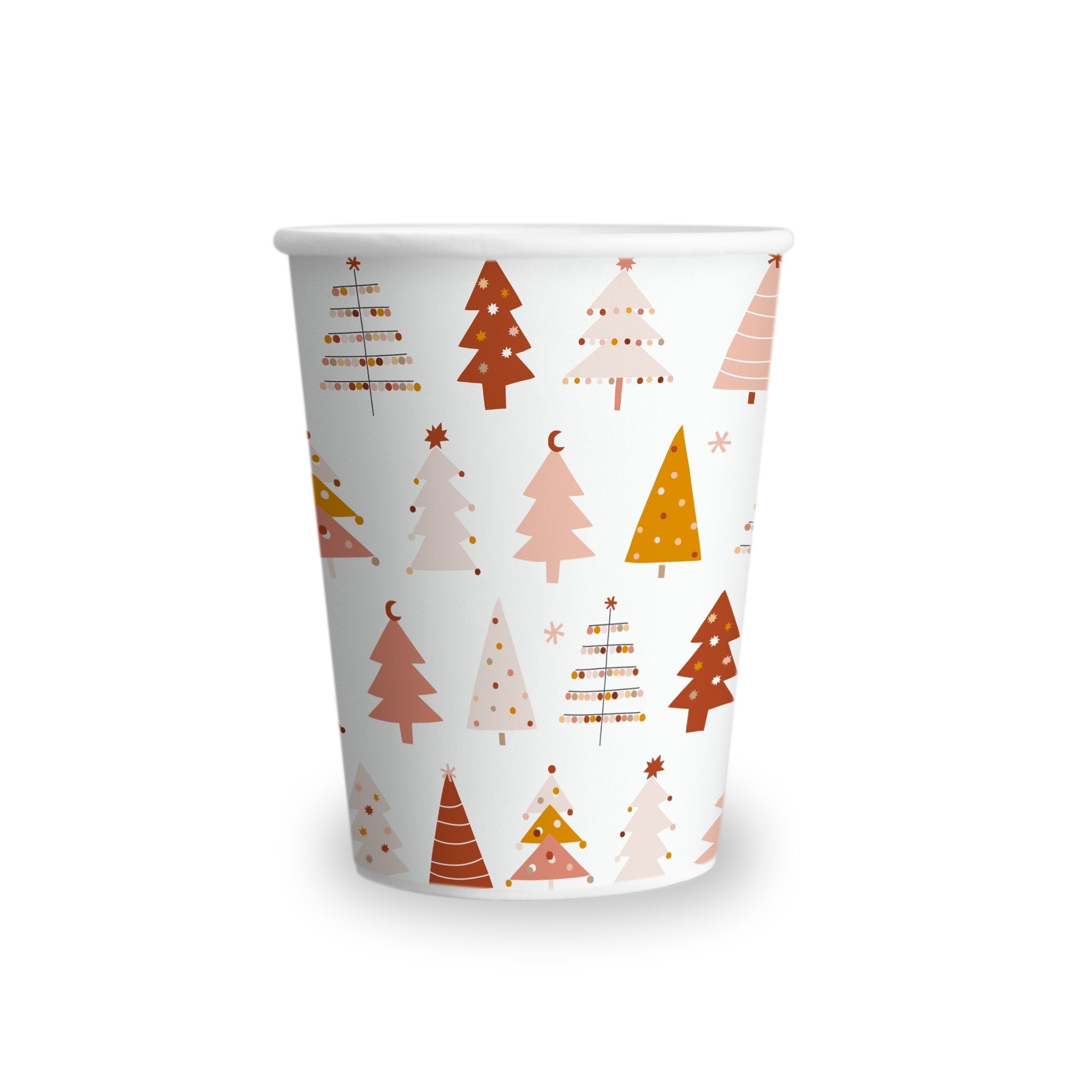 Christmas Tree Icon Cups