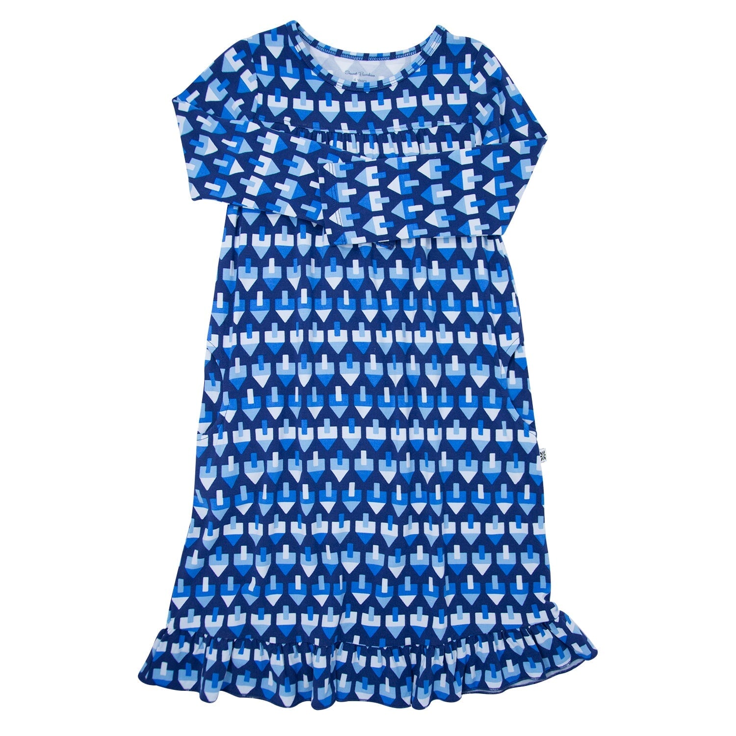 Boho Dress - Dreidel Navy