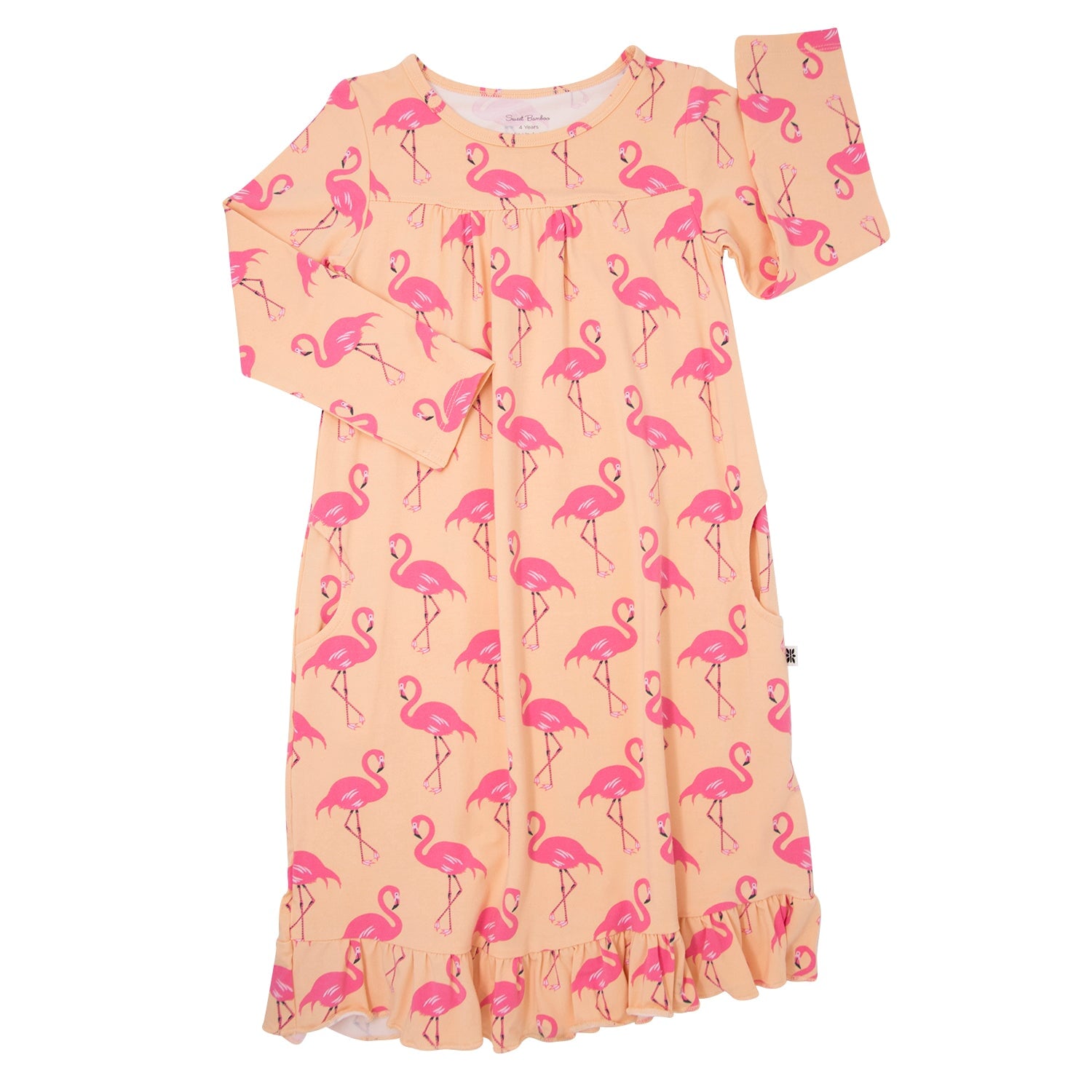 Boho Dress - Flamingo Peach