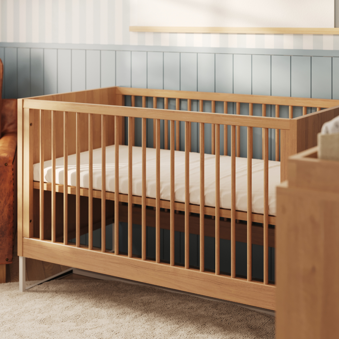 Boho Noah Convertible Crib In Hazelnut -