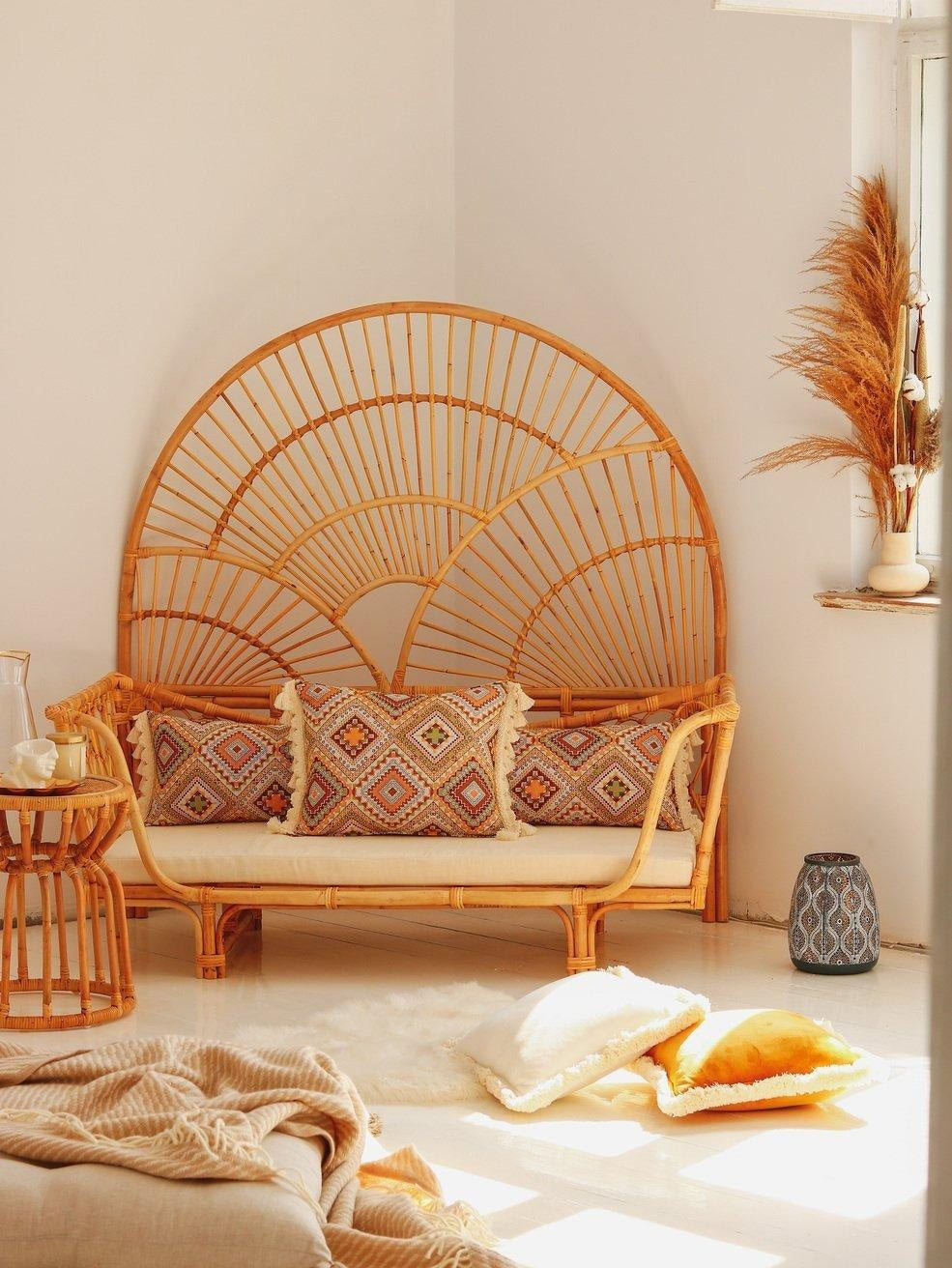 Boho Tribe - Pillow With Fringe