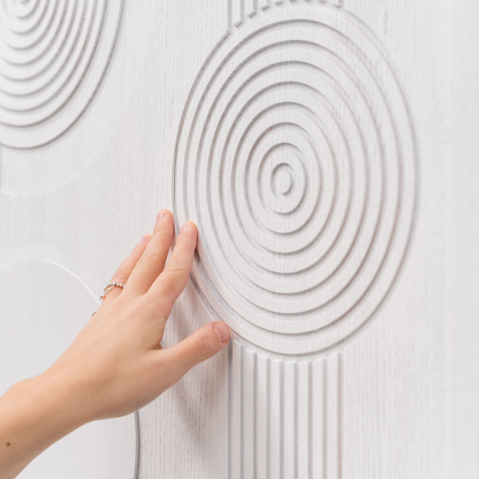 Boho Wood Wall Art - Natural