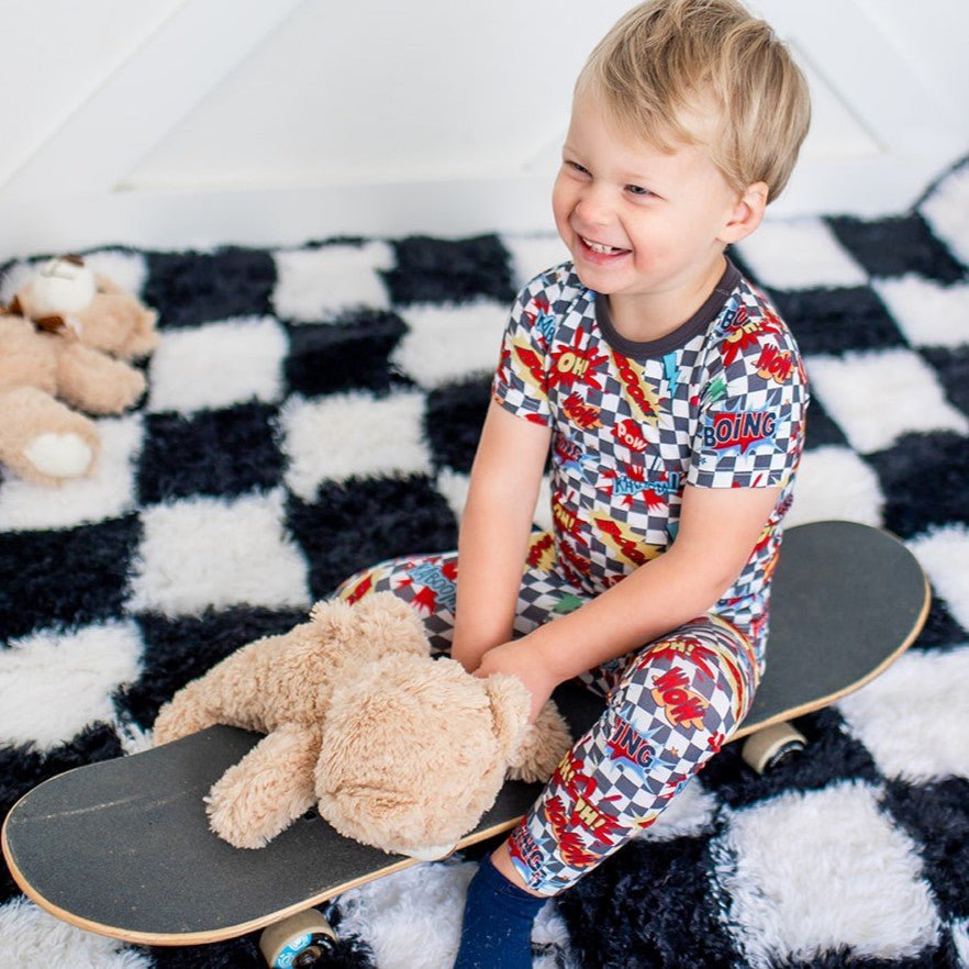 Boomin Checks S/s Pajama