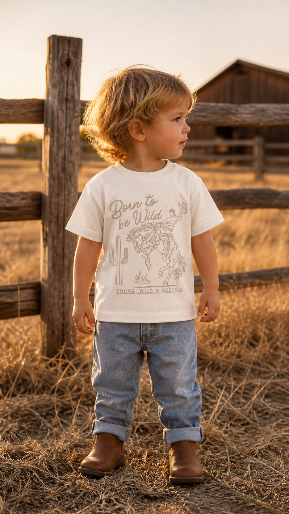 Born To Be Wild – Kids Tee