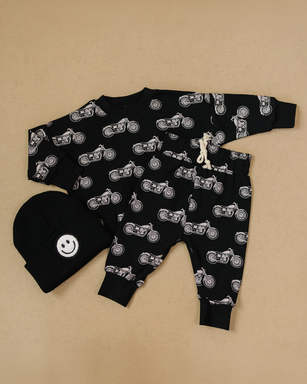Jogger Set | Born To Ride Black
