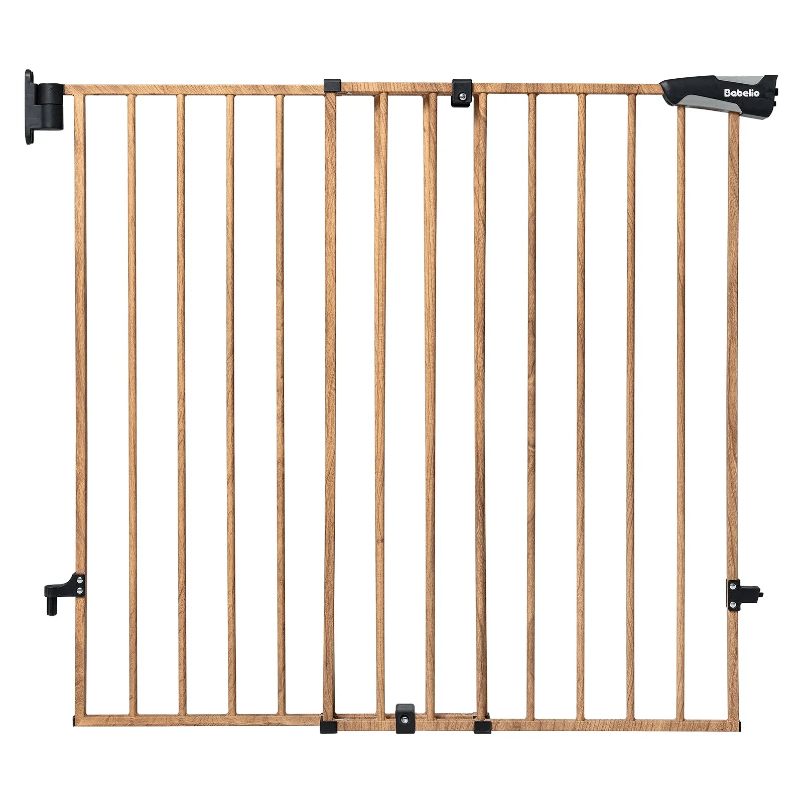 Boundless B17 Wood Pattern | Safety Baby Gate For Stairs
