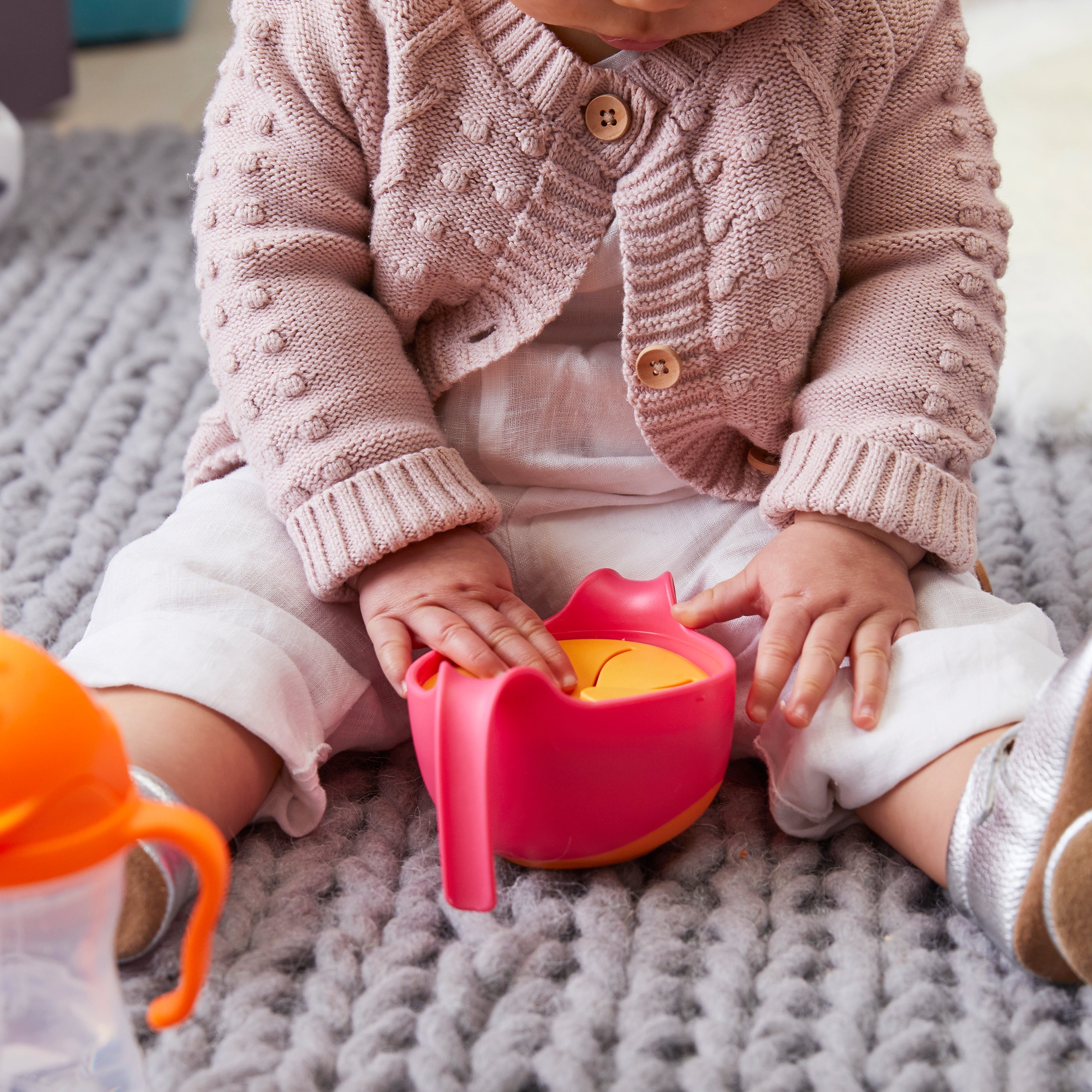 Bowl + Straw - Strawberry Shake