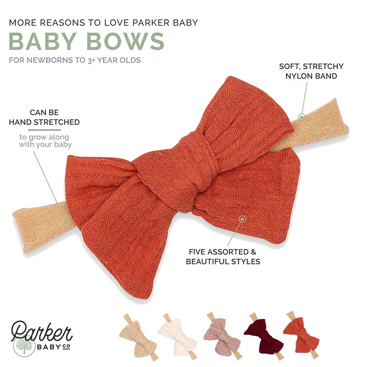 Maple Set - Bows And Headbands - 5 Pack