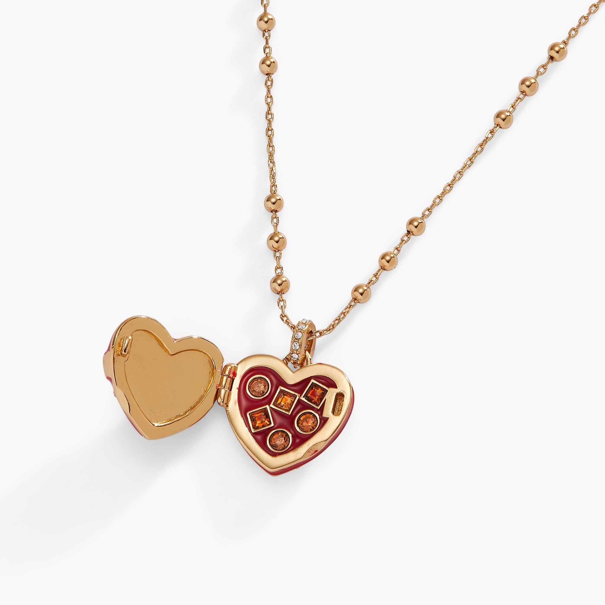 Box Of Chocolate Locket Necklace