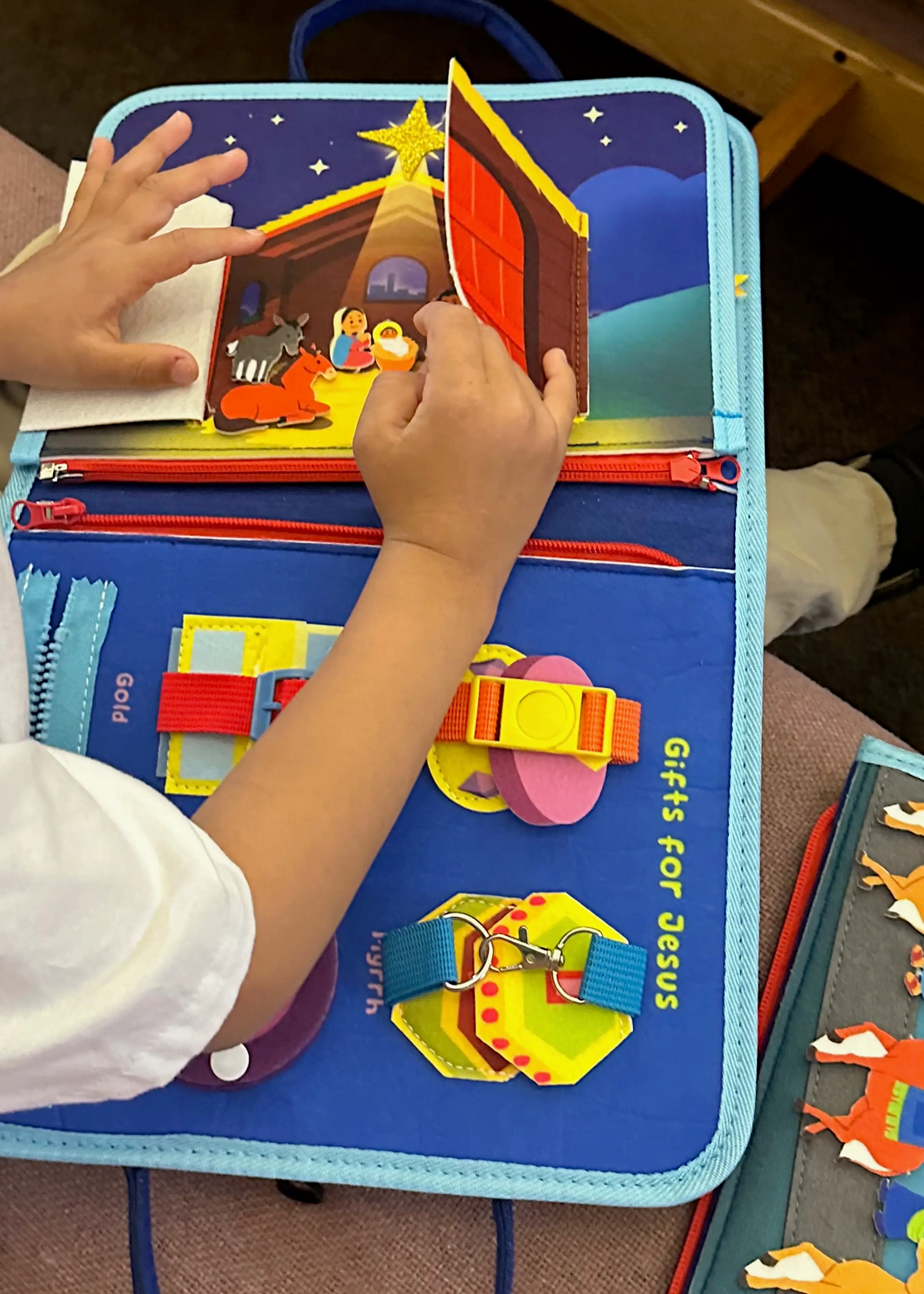 My Pray And Play Nativity Busy Book - A Quiet Felt Book