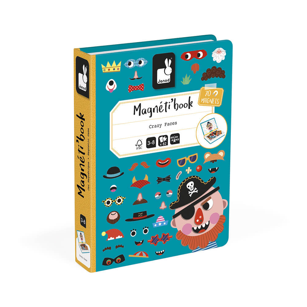 Magneti'book - Boy's Crazy Faces