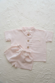 Boy Shirt-short Set