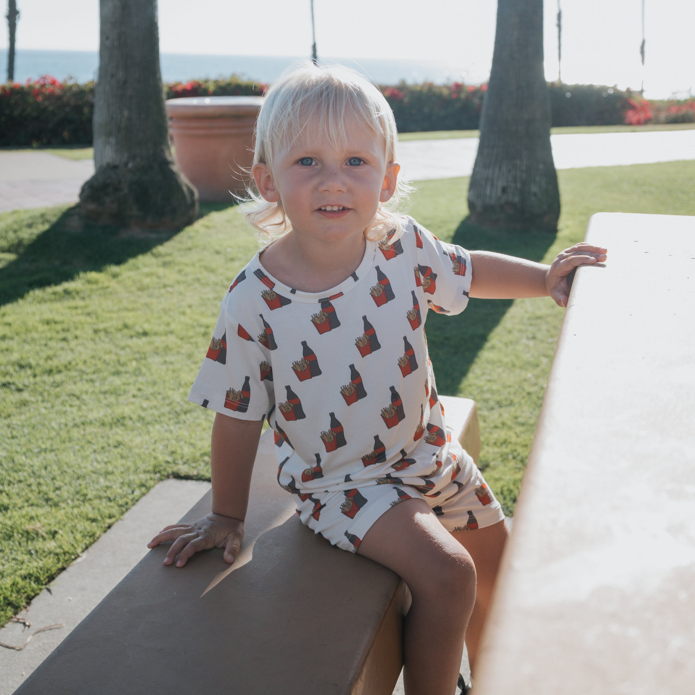 Bamboo Short Set | Fries & Cola
