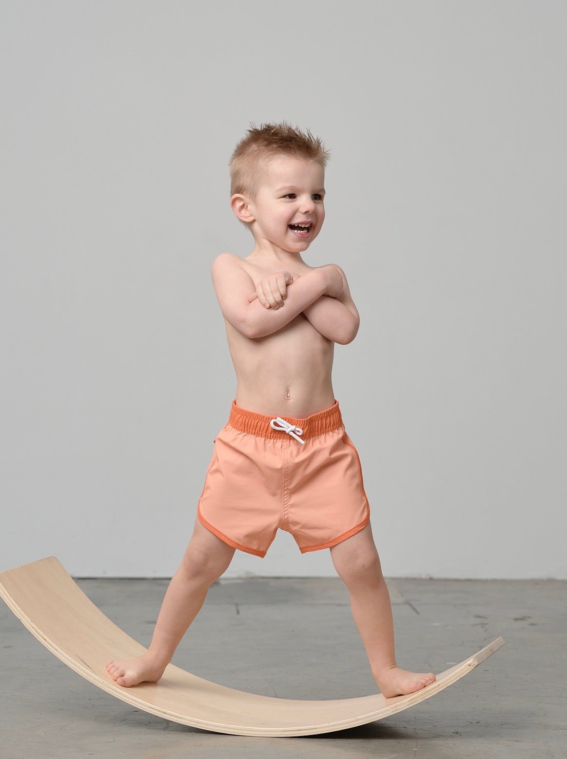 Boy's Swim Short - Melon