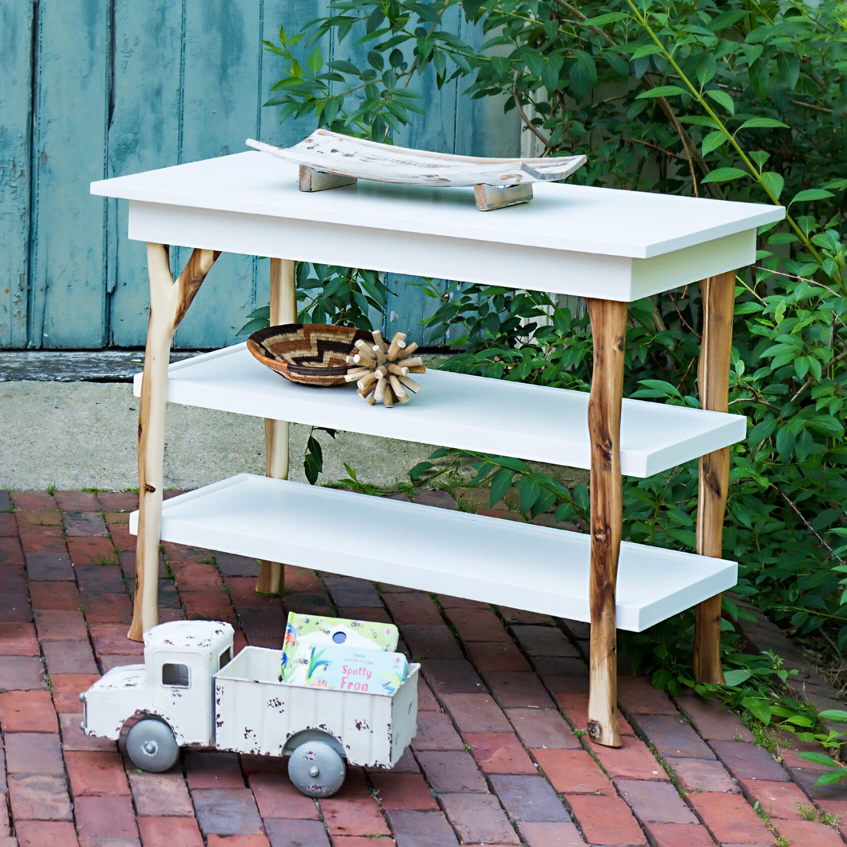 Branch Open Shelf Changing Table