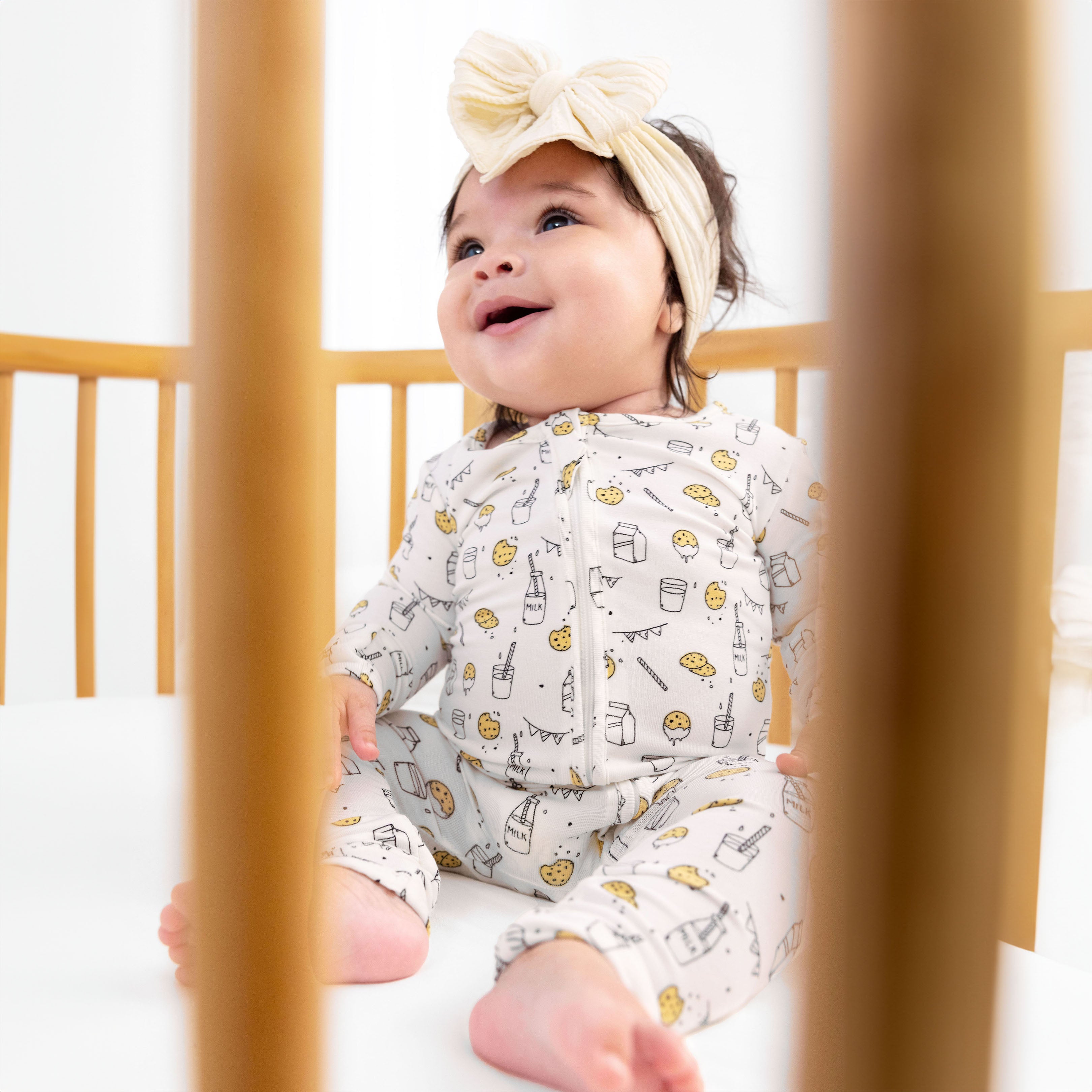 Milk And Cookies Original Bamboo Convertible Footie