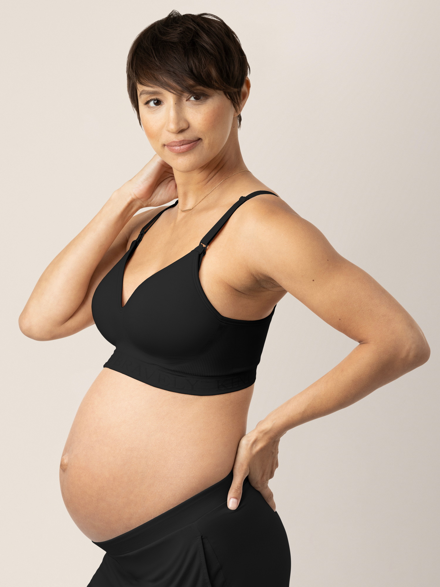 Signature Sublime® Contour Maternity & Nursing Bra | Black