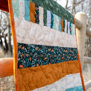 Bricks And Beams Quilt Kit - Timberline