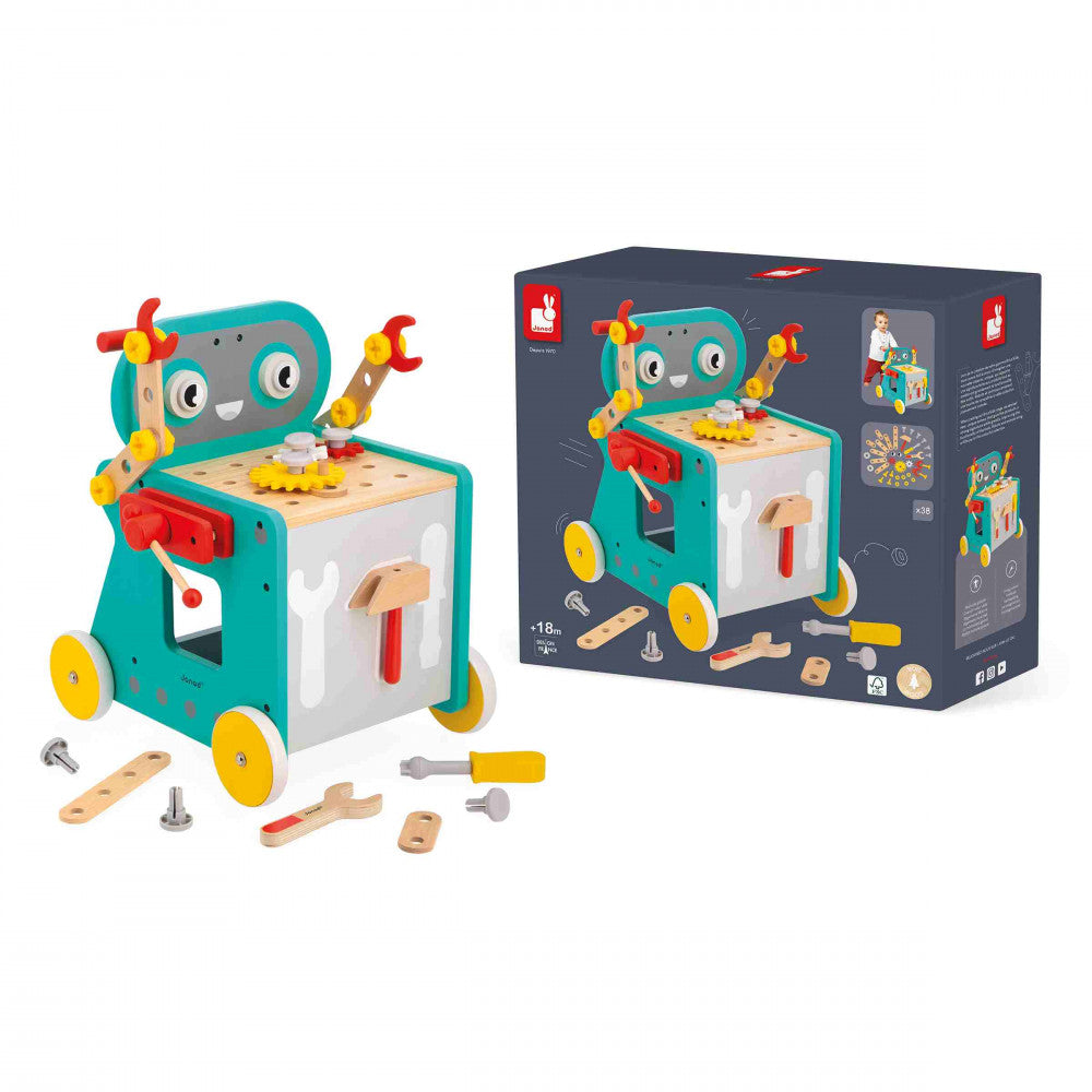 Brico' Kids - Magnetic Robot Cart