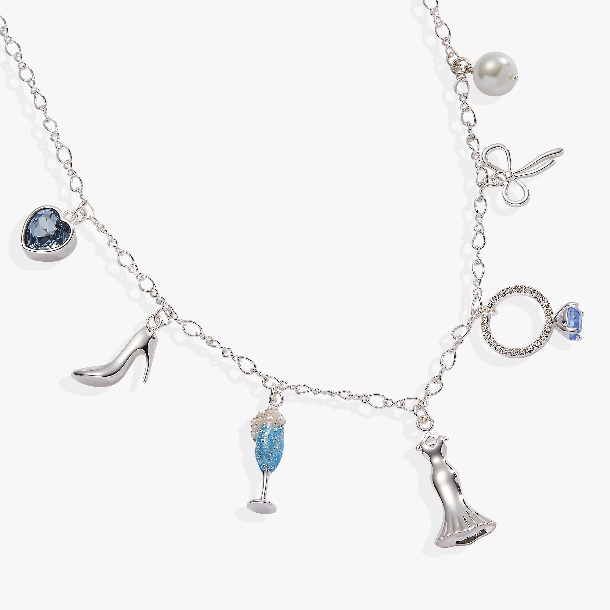 Bridal Multi-charm Necklace