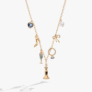 Bridal Multi-charm Necklace