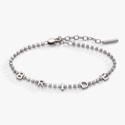 "bride" Crystal Tennis Bracelet