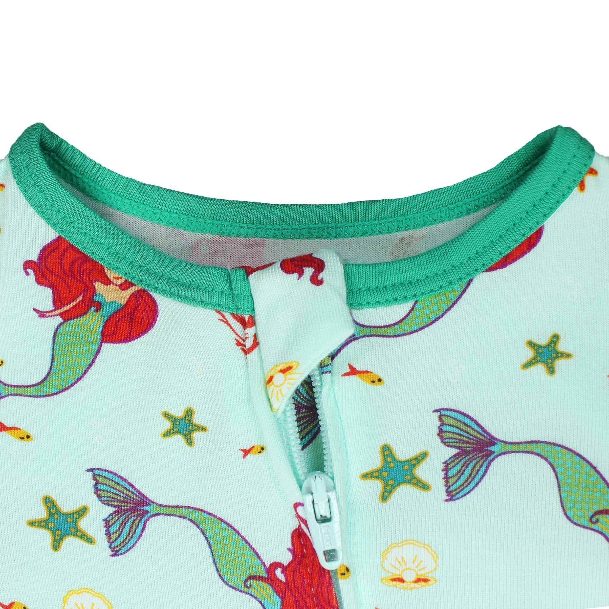 Brilliant-sea Mermaids Coverall (0-3t)