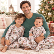 Christmas Bamboo Family Matching Pajama's – Western Cowboy