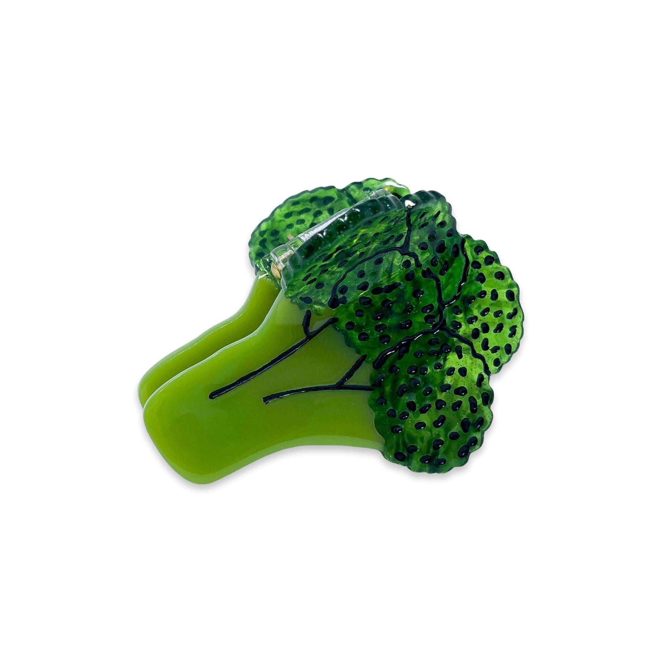 Midi Broccoli Hair Claw Clip