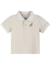 Brown Mule Deer Polo Shirt