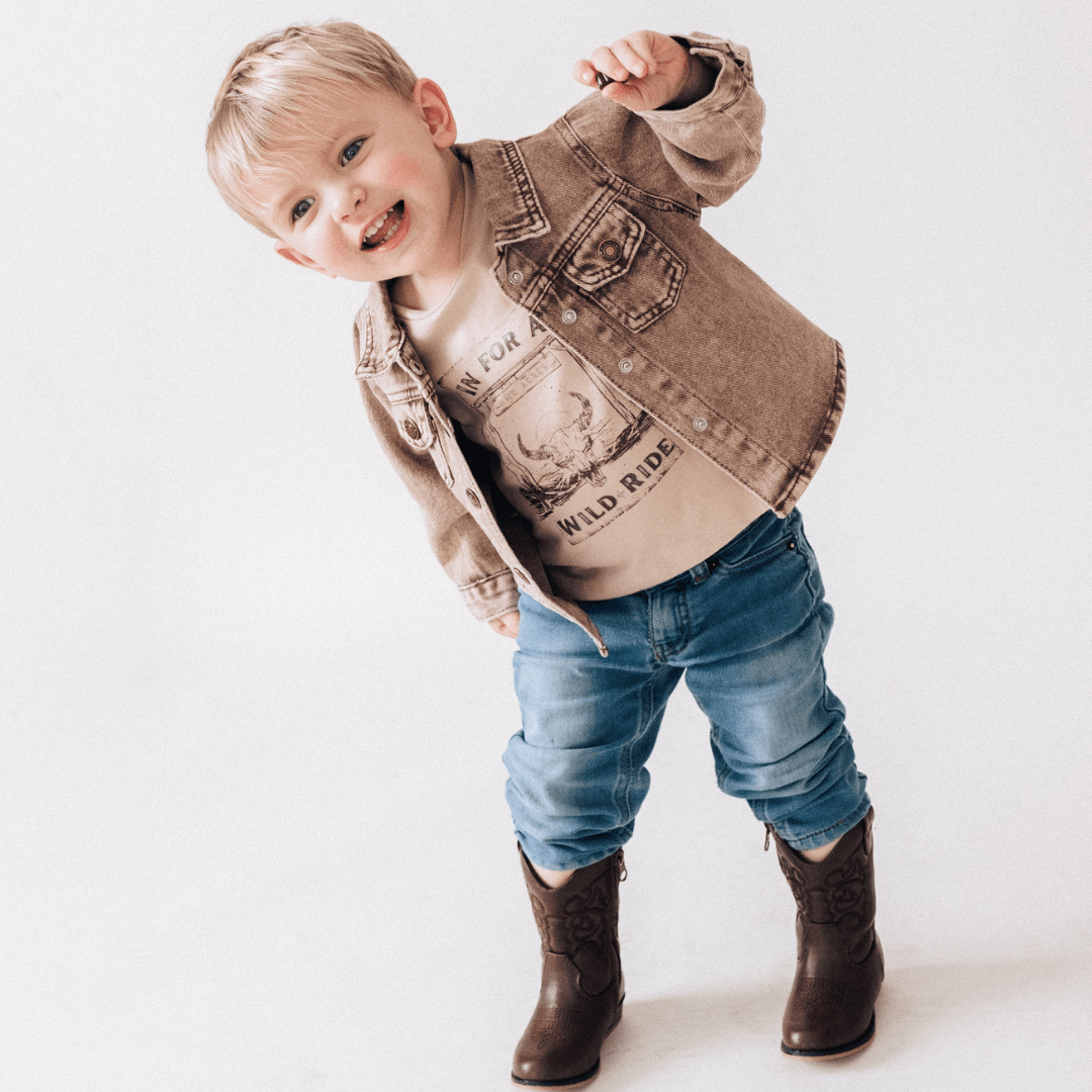 In For A Wild Ride T-shirt - Child