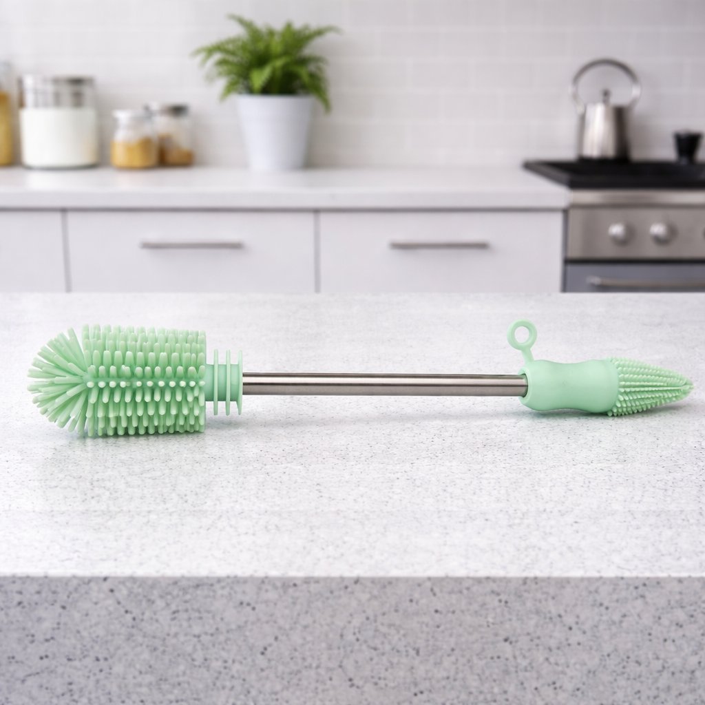 Haakaa Double-ended Silicone Brush 1 Pk