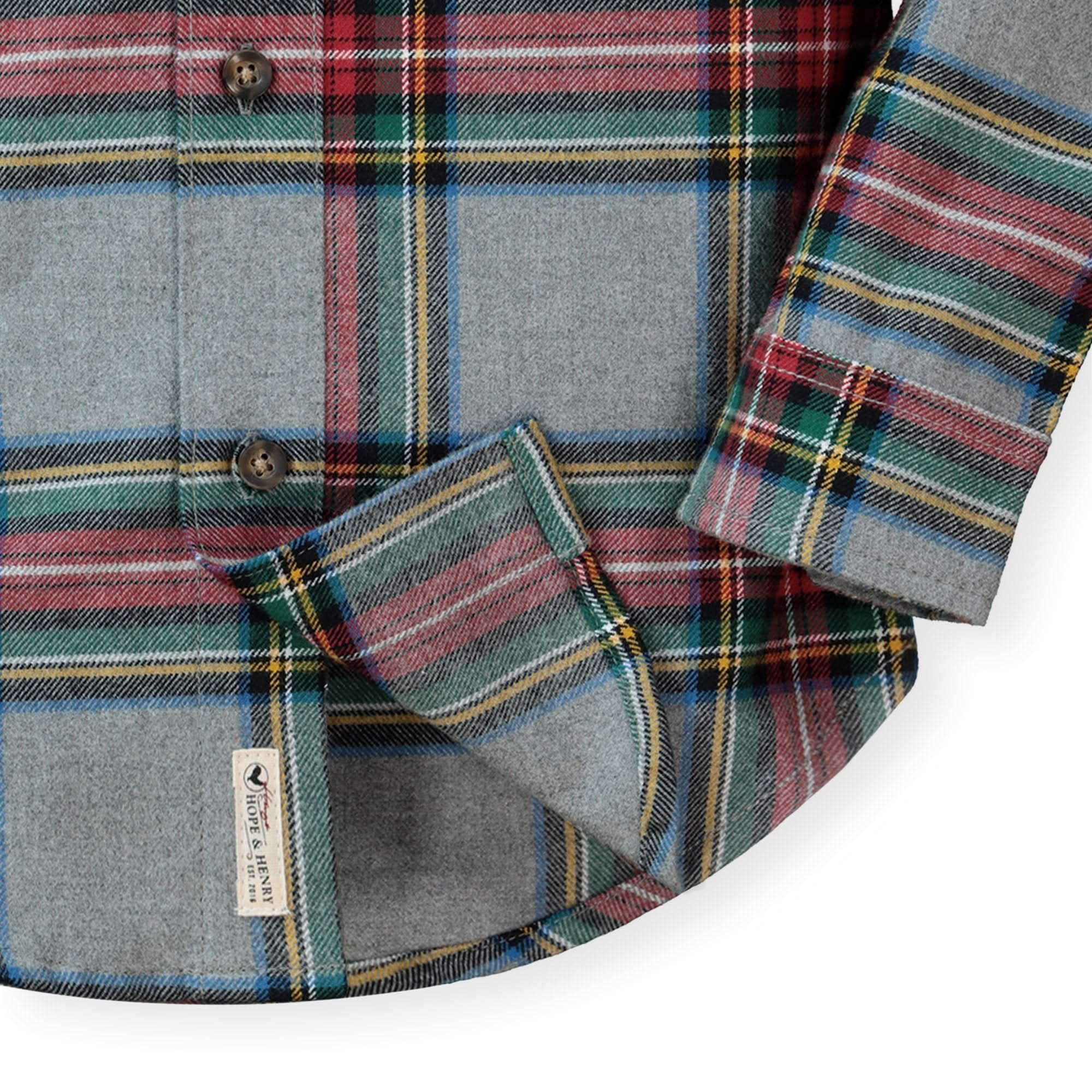 Brushed Flannel Button Down Shirt