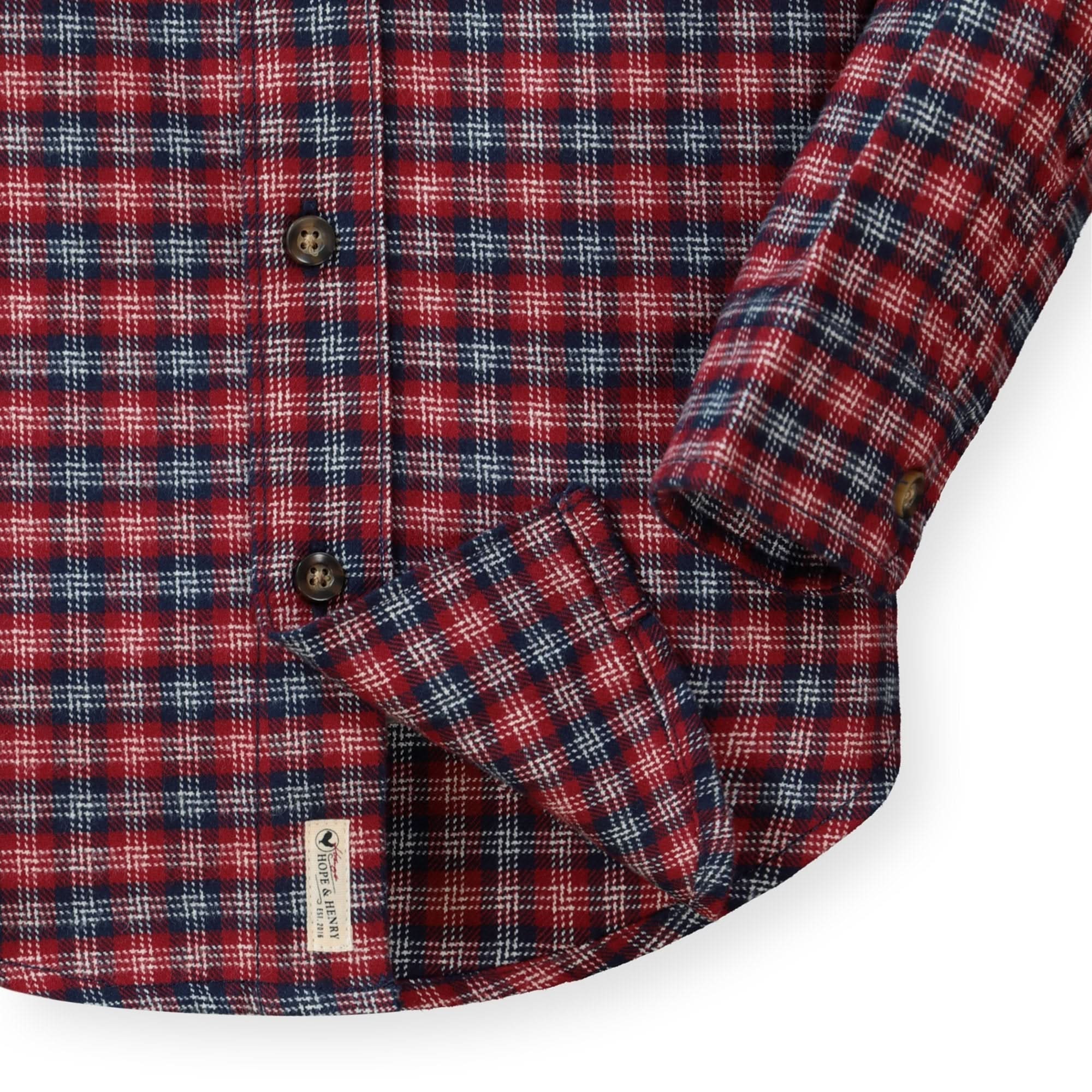 Brushed Flannel Button Down Shirt - Baby