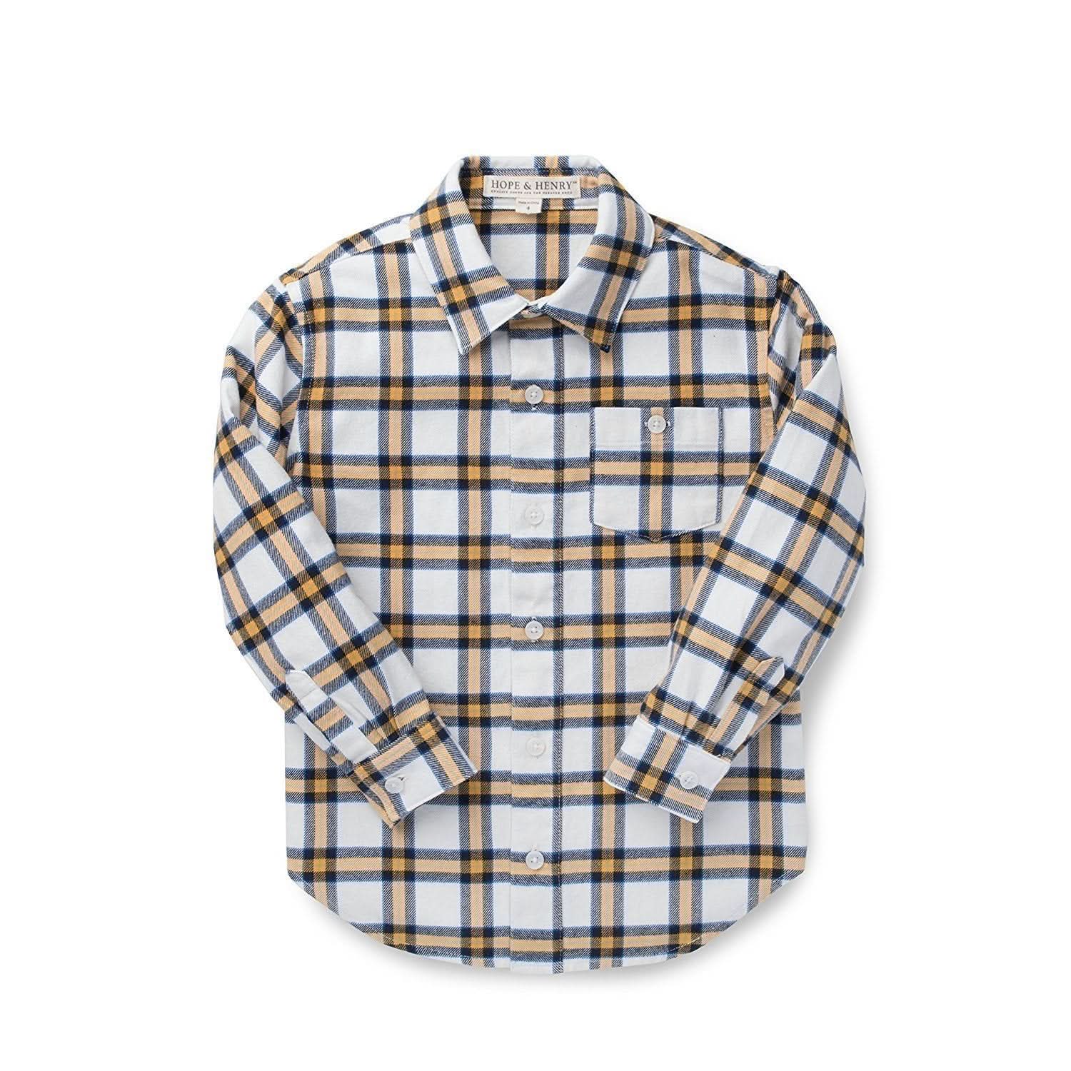 Brushed Flannel Button Down Shirt - Baby