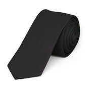Black Gangster Tie