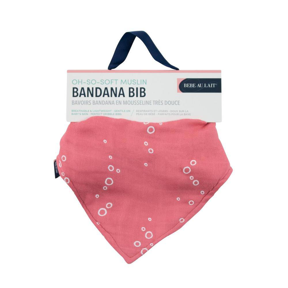 Bubbles Oh So Soft Muslin Bandana Bib