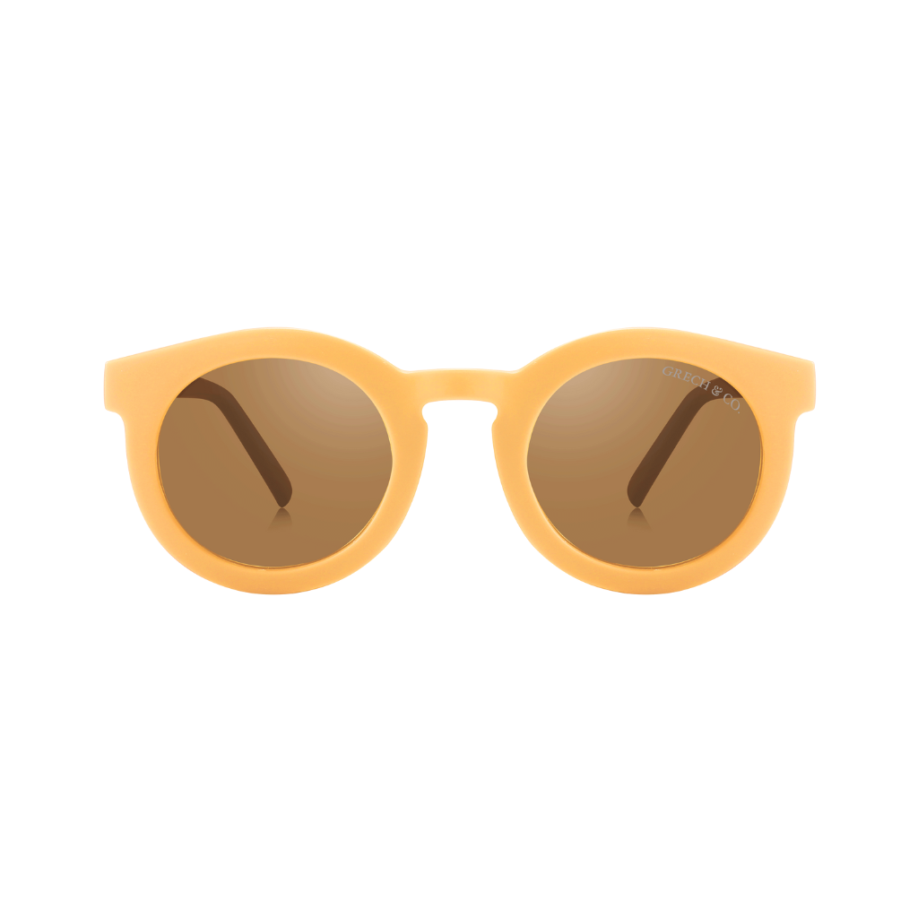 Classic | Sustainable Sunglasses | Plant-based Bendable Polarized - Adult | 15+ Y | Buckwheat
