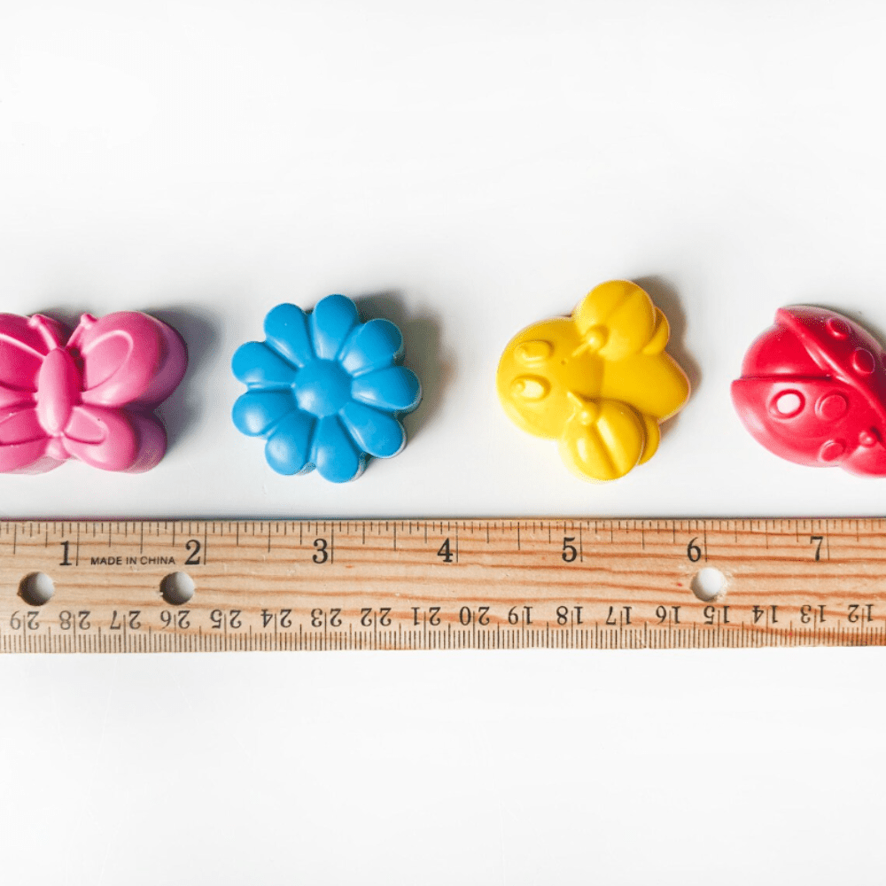 Bugs & Flowers Crayon Set (4 Pack)