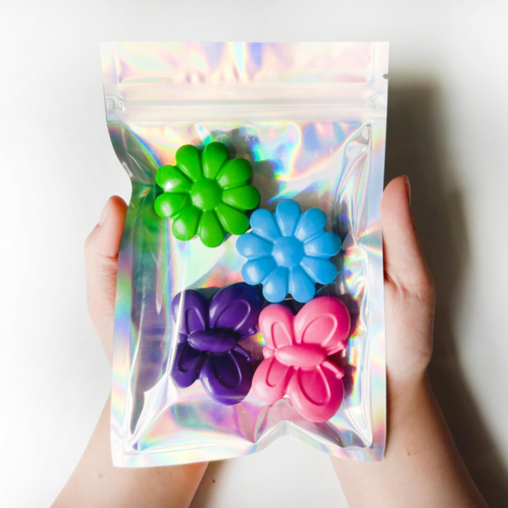 Bugs & Flowers Crayon Set (4 Pack)