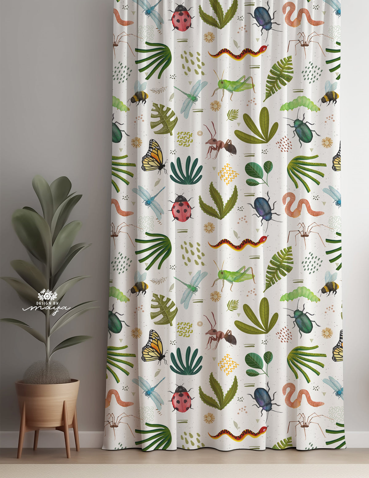 Farm Theme Curtain - Kids Room Curtain