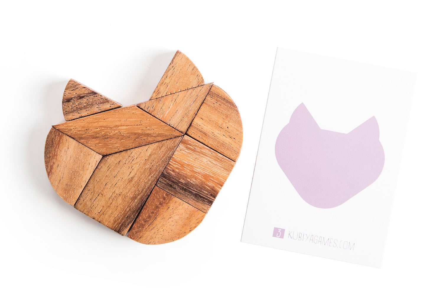 Heart Tangram - Two Sets With 57 Challenge Cards